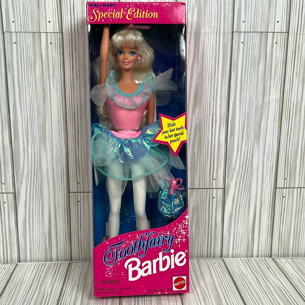Mattel Tooth Fairy Barbie WalMart Special Edition‎ 1994 Mattel #11645 NIB